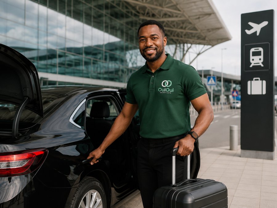 Chauffeur privé pour transfert aéroport depuis Namur